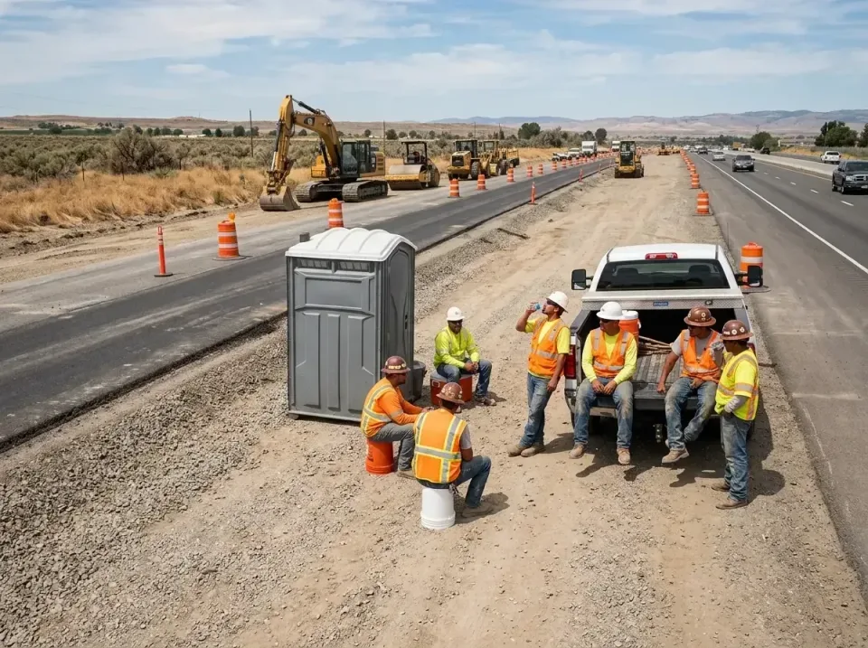 highway-road-construction-crew-007 — frequently asked questions, Porta Potty and Restroom Rentals in Pinewood, FL
